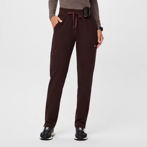 Figs Dark Burgundy Jogger Pants